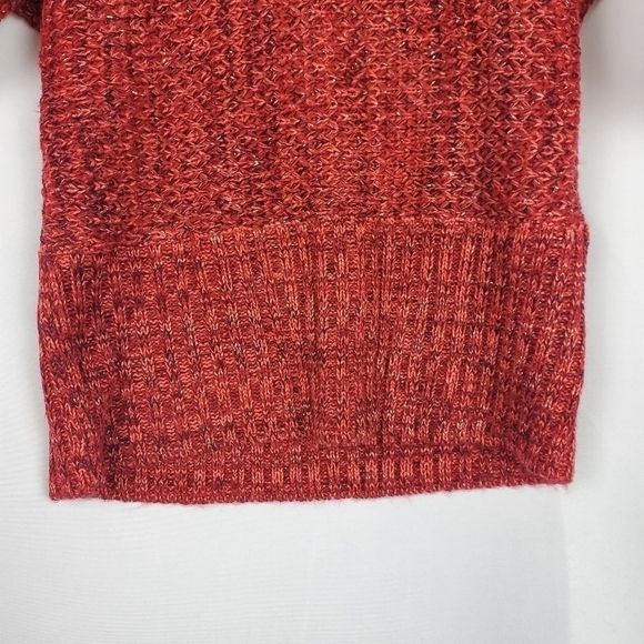 Roz & Ali Scoop Neck Women's 3/4 Sleeve Pullover Sweater w/ Zip Back Size Small - Picture 3 of 7